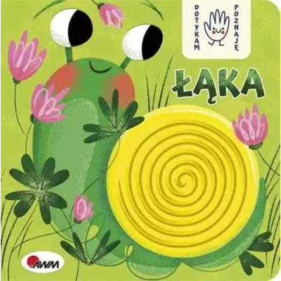 Dotykam Poznaję Łąka – książeczka sensoryczna dotykowa dla dzieci