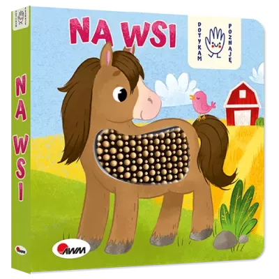 Dotykowa książeczka sensoryczna Na Wsi zwierzątka faktury maluszka
