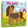 Dotykowa książeczka sensoryczna Na Wsi zwierzątka faktury maluszka
