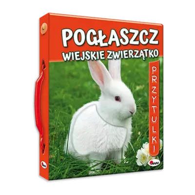 Książeczka sensoryczna z futerkami dla dzieci – Wiejskie Zwierzątka
