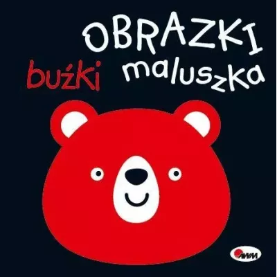 Książeczka kontrastowa Buźki dla niemowlaka | Obrazki Maluszka
