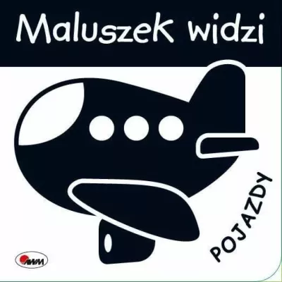 Maluszek Widzi Pojazdy – książeczka kontrastowa dla niemowląt