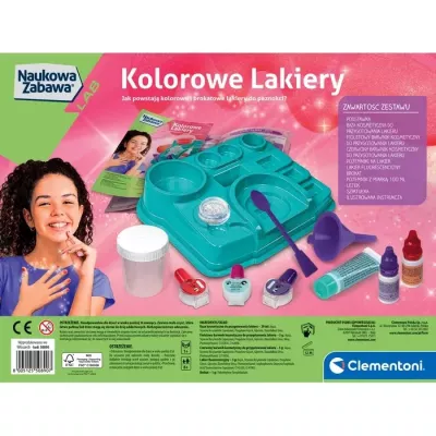 Laboratorium paznokci dla dzieci | Zestaw naukowy 8+