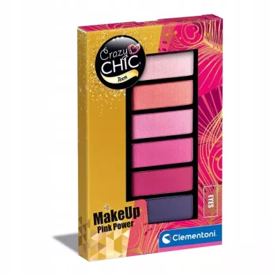 Crazy Chic Pink Power | Paletka do makijażu 6 cieni 9+