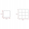 Puzzle piankowe EVA POJAZDY – 10 szt. mata edukacyjna dla dzieci