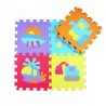 Puzzle piankowe EVA POJAZDY – 10 szt. mata edukacyjna dla dzieci