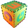 Duże puzzle piankowe edukacyjne 36 el. – mata alfabet i cyfry + torba