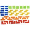 Projektor do rysowania jednorożec Tetris światło stolik malarski dla dzieci