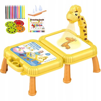 Projektor do Rysowania Żyrafa – Podwójny Stolik, Walizka, Zabawka Edukacyjna dla Dzieci | 4mini.pl Projektor do Rysowania Żyrafa – Podwójny Stolik, Walizka, Zabawka Edukacyjna dla Dzieci | 4mini.pl