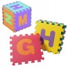 Puzzle piankowe litery – mata edukacyjna EVA 10 szt. 29x29 cm