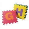 Puzzle piankowe litery – mata edukacyjna EVA 10 szt. 29x29 cm
