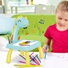 Projektor do rysowania dla dzieci Dinozaur | Slajdy, melodyjki, mazaki | Nauka przez zabawę