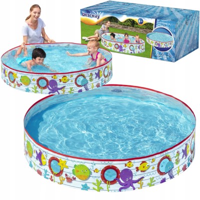 Basen Rozporowy Dla Dzieci 152x25 cm Bestway 55029 | Ogród