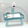 Projektor LED do Rysowania dla Dzieci Rakieta Robot – Edukacyjna Zabawka do Nauki Rysowania + 48 Slajdów