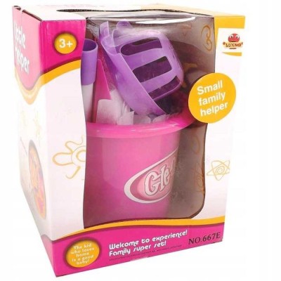 Zestaw do sprzątania dla dzieci – Wiaderko, Mop, Miotła i Płyn  | Nauka porządku i zabawa od 3 lat