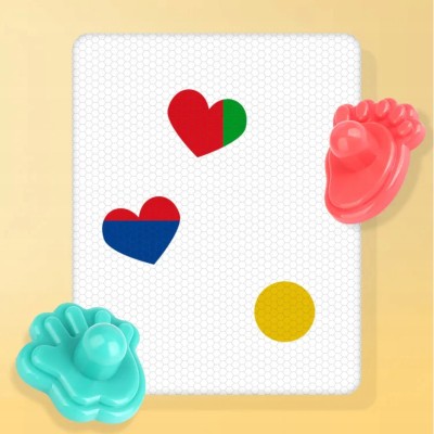 Magiczna Tablica do Rysowania z Uchwytami i Stemplami – Rozwijaj Kreatywność Twojej Dziewczynki!