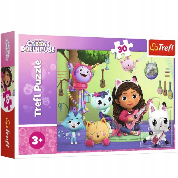 Puzzle Trefl Koci Domek Gabi 30 el. Trefl 18301