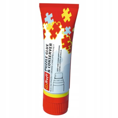 Trefl Klej do Puzzli z Aplikatorem 70ml – Utrwal Puzzle i Zawieś na Ścianie