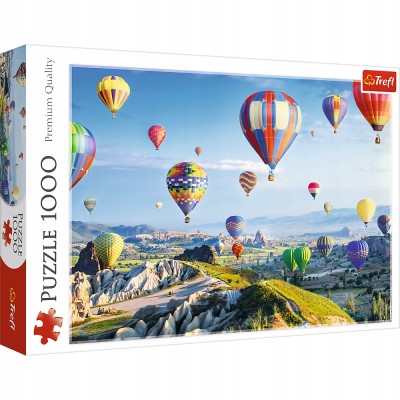 Puzzle Kapadocja 1000 elementów – Rozwój Koncentracji i Cierpliwości | Trefl 10613