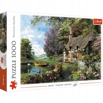 Puzzle 1000 elementów Uroczy zakątek – krajobraz dla dorosłych i młodzieży | Trefl 10297