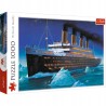 Puzzle Titanic 1000 elementów – relaksująca układanka widok statku Trefl 10080
