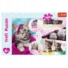 Puzzle Koty 160 elementów Urocze kotki Trefl 15371