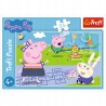 Puzzle Świnka Peppa 54 elementy – edukacyjna układanka dla dzieci Trefl 19627