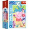 Edukacyjne Puzzle 54 mini Świnka Peppa na plaży 54 elementy 4+ Trefl 19626