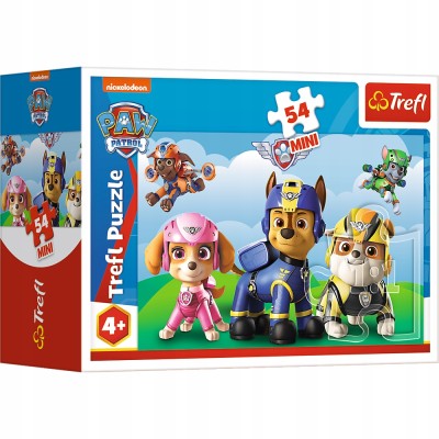 Puzzle Psi Patrol 54 elementy Trefl 19756 – edukacyjna układanka, rozwój i zabawa