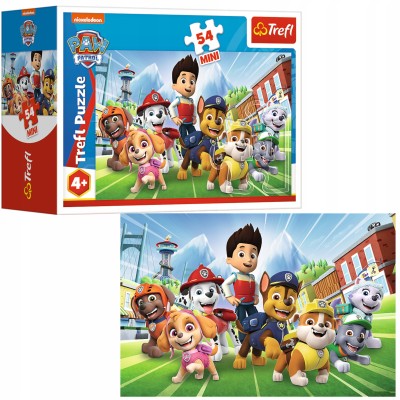 Puzzle 54 mini Psi Patrol 54 elementy Psi Patrol 4+ Trefl 19755 Puzzle 54 mini Psi Patrol 54 elementy Psi Patrol 4+ Trefl 19755