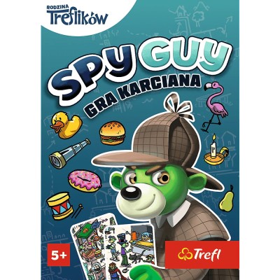 Gra karciana Spy Guy Rodzina Treflików – detektywistyczna zabawa dla całej rodziny | Trefl 02578