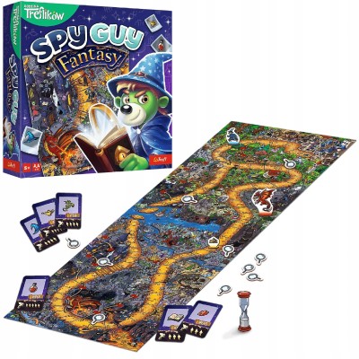 Spy Guy Fantasy – gra planszowa Rodzina Treflików 02577 | Kooperacyjna, edukacyjna, rodzinna