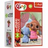 Puzzle Bing Przyjaciele 20 elementów MiniMAXI dla dzieci 3+ | Edukacyjna układanka Trefl 18287