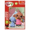 Puzzle Bing Przyjaciele 20 elementów MiniMAXI dla dzieci 3+ | Edukacyjna układanka Trefl 18287