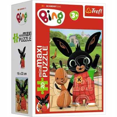 Puzzle Trefl Bing 20 elementów dla dzieci  | Nauka przez zabawę