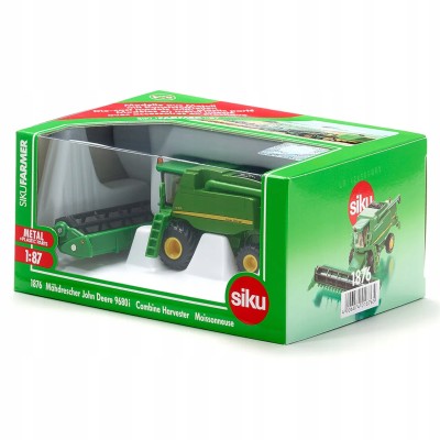 Kombajn John Deere 1:87 – metalowy model edukacyjny Siku S1876 Kombajn John Deere 1:87 – metalowy model edukacyjny Siku S1876