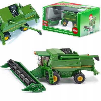 Kombajn John Deere 1:87 – metalowy model edukacyjny Siku S1876 Kombajn John Deere 1:87 – metalowy model edukacyjny Siku S1876