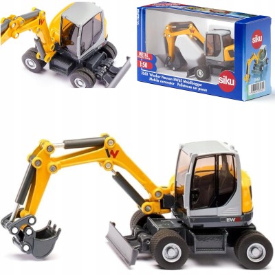 Koparka Wacker Neuson EW65 metalowa 1:50 z ruchomymi elementami Siku 3560 Koparka Wacker Neuson EW65 metalowa 1:50 z ruchomymi elementami Siku 3560