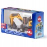 Koparka Wacker Neuson EW65 metalowy model budowlany 1:50 z ruchomym ramieniem Siku 3560