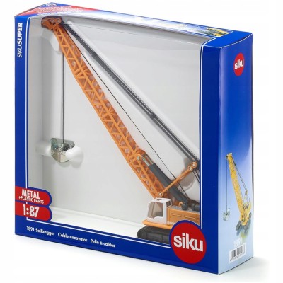 Siku Super Koparka linowa Liebherr – realistyczny metalowy model edukacyjny dla dzieci 3+ | Siku S1891