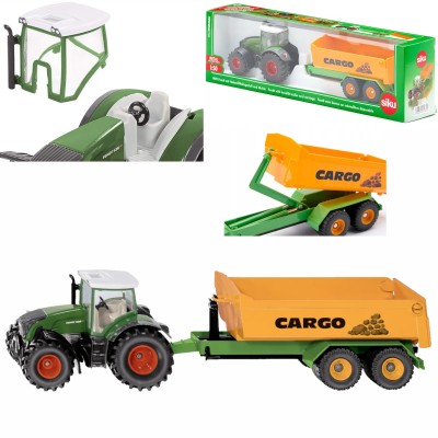 Traktor Fendt z podnośnikiem – metalowy model rolniczy 1:50 Siku S1989 Traktor Fendt z podnośnikiem – metalowy model rolniczy 1:50 Siku S1989