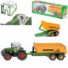 Traktor Fendt z podnośnikiem metalowy model rolniczy 1:50 z ruchomymi elementami Siku S1989