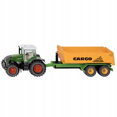 Traktor Fendt z podnośnikiem – metalowy model rolniczy 1:50 Siku S1989 Traktor Fendt z podnośnikiem – metalowy model rolniczy 1:50 Siku S1989
