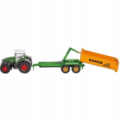 Traktor Fendt z podnośnikiem – metalowy model rolniczy 1:50 Siku S1989 Traktor Fendt z podnośnikiem – metalowy model rolniczy 1:50 Siku S1989