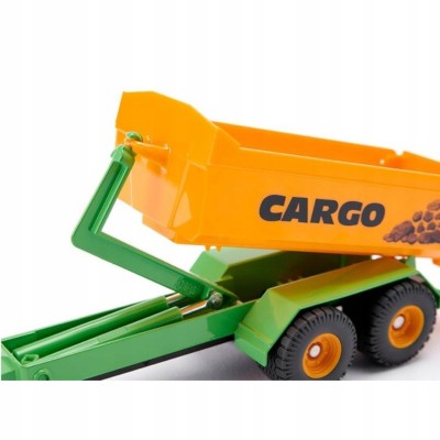 Traktor Fendt z podnośnikiem – metalowy model rolniczy 1:50 Siku S1989 Traktor Fendt z podnośnikiem – metalowy model rolniczy 1:50 Siku S1989