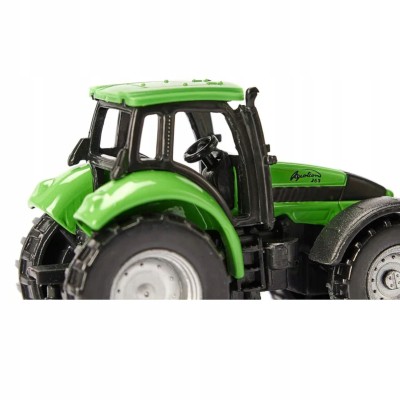 Traktor z przyczepą 2-osiową metalowy model – Siku S1606 Traktor z przyczepą 2-osiową metalowy model – Siku S1606