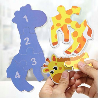 Moje pierwsze puzzle zwierzęta safari 25 el. – edukacyjne układanki dla dzieci