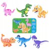 Moje pierwsze puzzle Dinozaury 27 el. – układanki dla dzieci w metalowej puszce