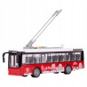 Duży Trolejbus Miejski dla Dzieci z Dźwiękami, Światłami i Otwartymi Drzwiami