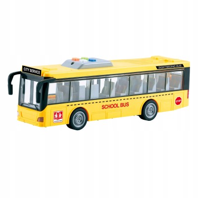 Autobus szkolny zabawka z dźwiękami, światłami i napędem